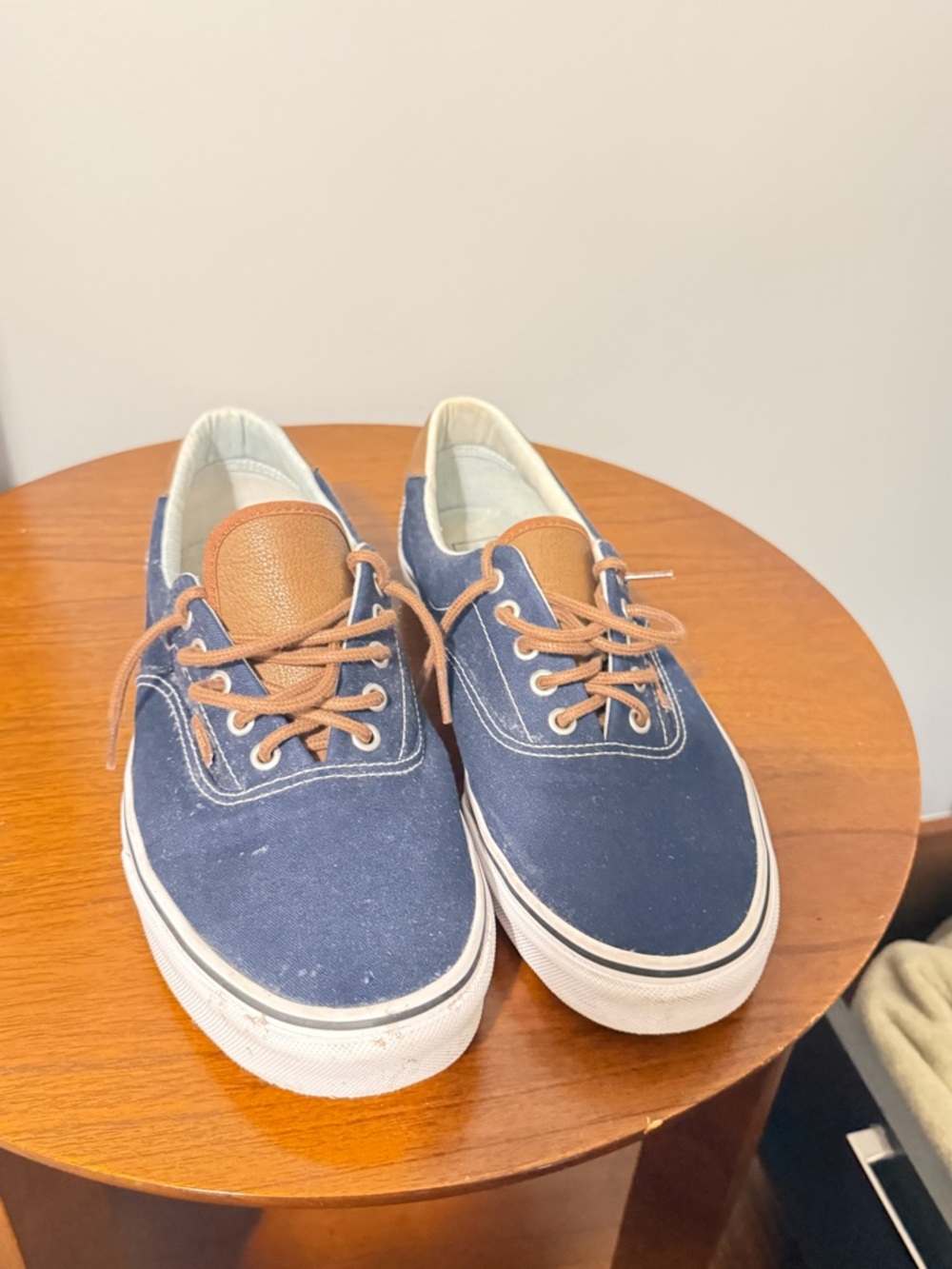 Vans Era 59 C&L – Navy Blue / Tan Leather – Men’s Size 12